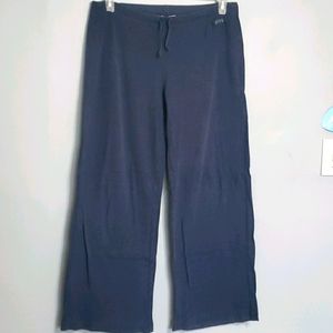 Nautical Blue sleep yoga lounge pants L